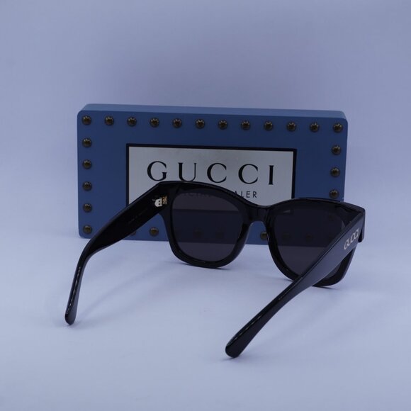 Gucci GG1789S 001 Square Sunglasses - Black/Grey main image 10